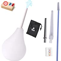 TAKIT Enemas Anales Con Cepillo De Limpieza - 225ml - GARANTÍA DE POR VIDA - Para Limpieza Anal Y Vaginal - Bolsa…